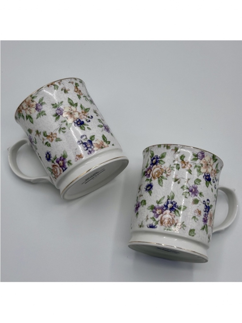 Grace’s Teaware Set of Two Floral Mugs